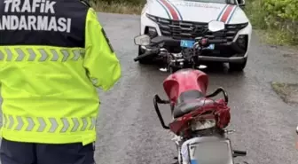Motosikletle Yüzüstü Giden Genç, 45 Bin TL Cezaya Çarptırıldı