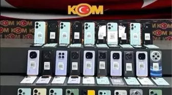 Batman'da Gümrük Kaçağı 63 Cep Telefonu Ele Geçirildi