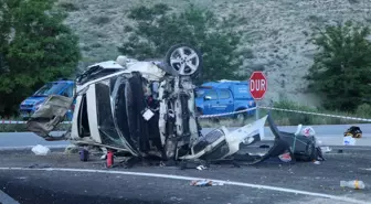 Çankırı'da Trafik Kazası: 1 Ölü, 3 Yaralı