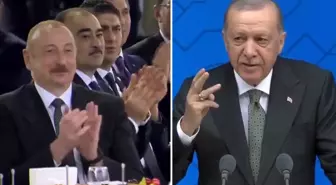 Cumhurbaşkanı Erdoğan'dan Azerbaycan'da dikkat çeken mesaj: Üç devlet tek millet