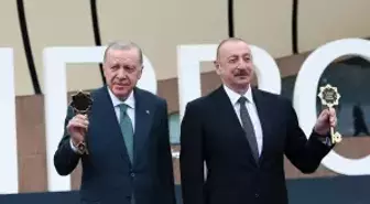Cumhurbaşkanı Erdoğan ve Aliyev, Laçın Havalimanı'nın açılışını yaptı