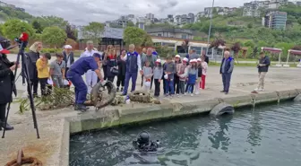 Samsun'da Dalgıçlardan Dünya Çevre Günü Etkinliği