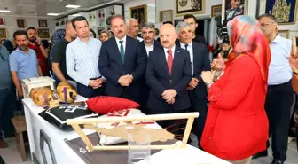 Hayat Boyu Öğrenme Haftası Kapsamında El Emeği Ürünler Sergilendi