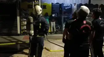 Kahramanmaraş'ta İş Yerinde Yangın