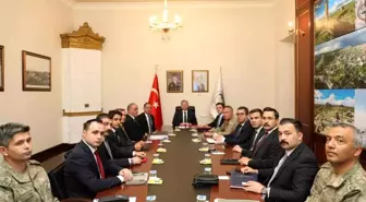 Kars'ta Güvenlik ve Asayiş Koordinasyon Toplantısı Yapıldı