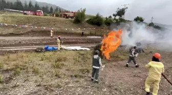 Osmaniye'de Orman Yangını Tatbikatı Gerçekleştirildi