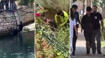 Polisten kaçmak isterken az daha canından oluyordu