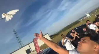 Rapçi Süleyman Burak Bodur tahliye edildi, ilk işi güvercin uçurmak oldu