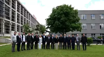 Kırklareli Valisi Uğur Turan, OSB'de İncelemelerde Bulundu