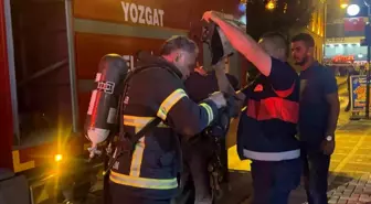 Yozgat'ta İş Yerinde Yangın Çıktı