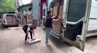 Adana'da 39 Milyon TL Değerinde Kaçak Sigara ve Makaron Ele Geçirildi