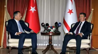 Bakan Ali, KKTC Başbakanı Üstel ile görüştü