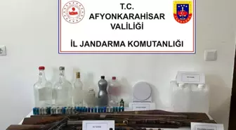 Afyonkarahisar'da Sahte Alkol Operasyonu: Bir Kişi Gözaltında