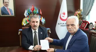 BBP Genel Başkanı Mustafa Destici'den Türk Kızılay'ın Kurban Kampanyasına Destek