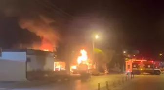 Bodrum'da Oto Tamir İşletmesinde Yangın: 3 Milyon TL Zarar