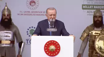 Cumhurbaşkanı Erdoğan: İstanbul'un Fethi 572. Yılı Kutlamaları Millet Bahçeleri Açılışı