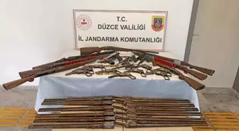 Düzce'de Kaçak Silah İmalathanesine Baskın