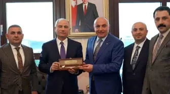 ETSO Yönetimi AK Parti Genel Başkanvekili Efkan Ala'yı Ziyaret Etti