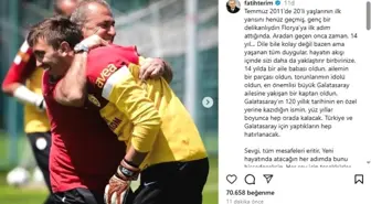 Fatih Terim'den Muslera'ya Veda Mesajı