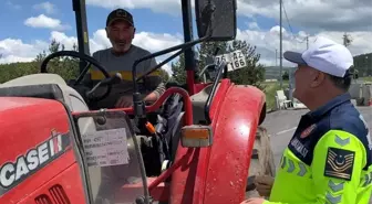 Ardahan'da Jandarma'dan Trafik Güvenliği Uygulaması