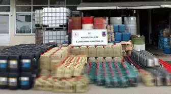 Kocaeli'de Sahte Madeni Yağ Operasyonu: 12 Milyon TL'lik Ele Geçirildi