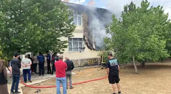 Konya'nın Kulu İlçesinde Gurbetçinin Evinde Yangın Çıktı
