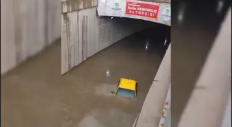 Malatya'da Sağanak Yağış Hayatı Olumsuz Etkiledi