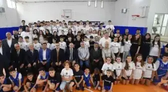 Pertevniyal Lisesi'nin Yenilenen Spor Salonu Açıldı