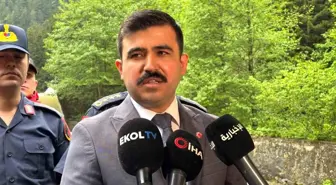 Uzungöl'de Suya Düşen 9 Yaşındaki Çocuğu Arama Çalışmaları Devam Ediyor
