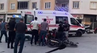 Mersin'de Tırla Çarpışan Motosiklet Sürücüsü Ağır Yaralandı