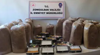 Zonguldak'ta Kaçak Tütün Operasyonu: 113 Kilogram Kıyılmış Tütün Ele Geçirildi