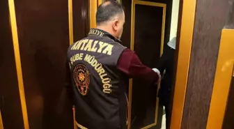 Antalya'da Günlük Konaklama Yerlerine Eş Zamanlı Denetim