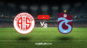 Antalyaspor Trabzonspor maçı kaç kaç, bitti mi? MAÇ SONUCU! Antalyaspor Trabzonspor golleri kim attı, canlı maç anlatımı!