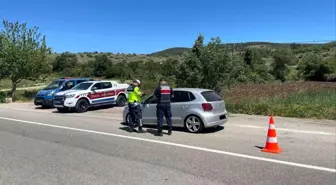 Burdur'da Motosikletlere Yönelik Trafik Denetimi