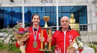 Nisagül Büyük, Avrupa Karate Şampiyonu Olarak Memleketine Döndü