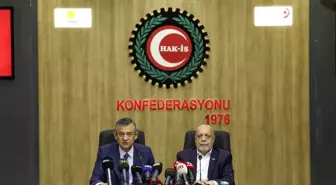 CHP lideri Özel, HAK-İŞ ve TÜRK-İŞ konfederasyonlarını ziyaret etti