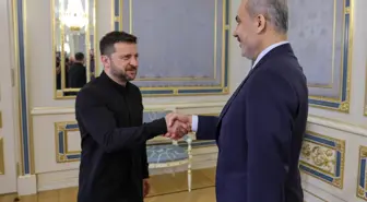 Dışişleri Bakanı Fidan, Ukrayna Devlet Başkanı Zelenskiy ile görüştü