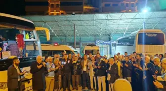 Bilecik'ten Hacı Adayları Kutsal Topraklara Uğurlandı
