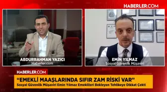 Emin Yılmaz: 12 bin 250 TL'nin altında kök aylığı olanlar sıfır zam riskiyle karşı karşıya