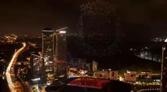 Galatasaray'dan görülmemiş drone şovu! 5 yıldızı 5 farklı yerden getirdiler