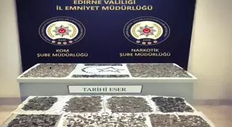 Edirne Kapıkule'de Tarihi Eser Kaçakçılığı Operasyonu: 12 Bin 770 Parça Ele Geçirildi