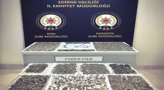 Kapıkule Sınır Kapısı'nda 12 Bin 770 Parça Tarihi Eser Ele Geçirildi