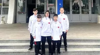 Körfez Gençlerbirliği Spor Kulübü'nün 5 Sporcusu Balkan Karate Şampiyonası İçin Karadağ'a Gitti
