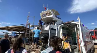 Ayvalık'ta Yat Tadilatı Sırasında Kaza: Bir Kişi Yaralandı