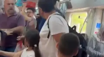 Marmaray'da Çocukların Gözünde Korkunç Kavga