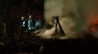 Sakarya'nın Taraklı İlçesinde Samanlık Yangını Evde Büyük Hasara Neden Oldu