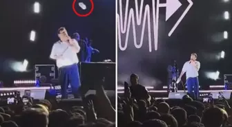 Şanlıurfa'da sahne alan ünlü şarkıcının zor anları! Bırakıp gitmemek için çok direndi