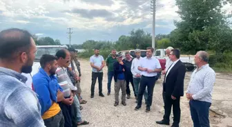 Serik'te Dolu Yağışı Tarım Ürünlerine Zarar Verdi