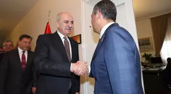 TBMM Başkanı Kurtulmuş, Özel'i ziyaret etti
