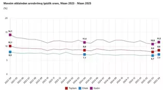 Nisan 2025 İşsizlik Oranı Açıklandı: Yüzde 8,6